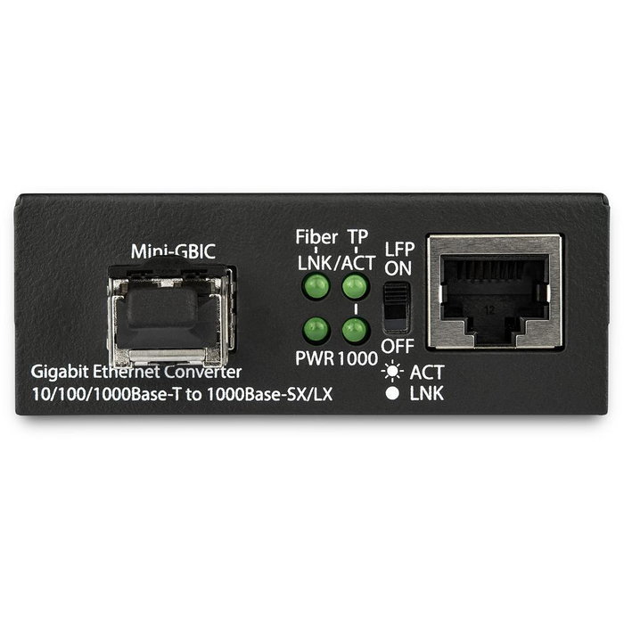 StarTech Conversor de Medios Gigabit Ethernet a Fibra LC Multimodo 550m