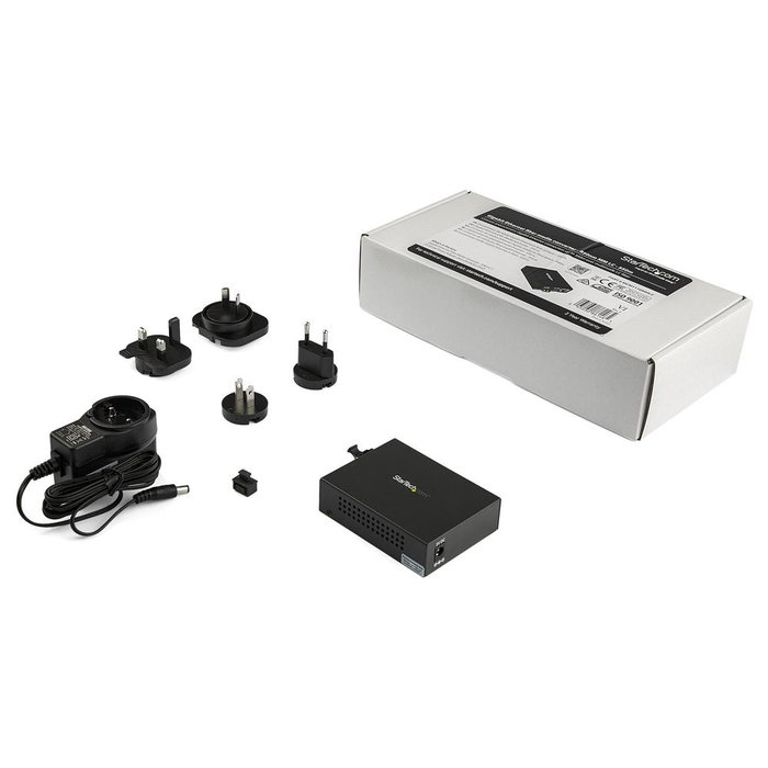 StarTech Conversor de Medios Gigabit Ethernet a Fibra LC Multimodo 550m