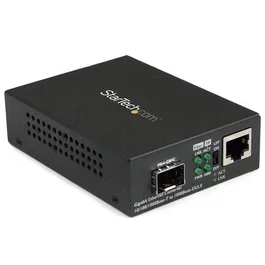 StarTech.com Convertidor de Medios Ethernet Gigabit a Fibra SFP Abierto 1000 Mbit/s 10/100/1000Base-T
