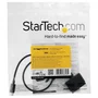 StarTech Adaptador de cable USB 3.1 Gen 2 a SATA para unidades de 2,5 pulgadas USB-C, Negro