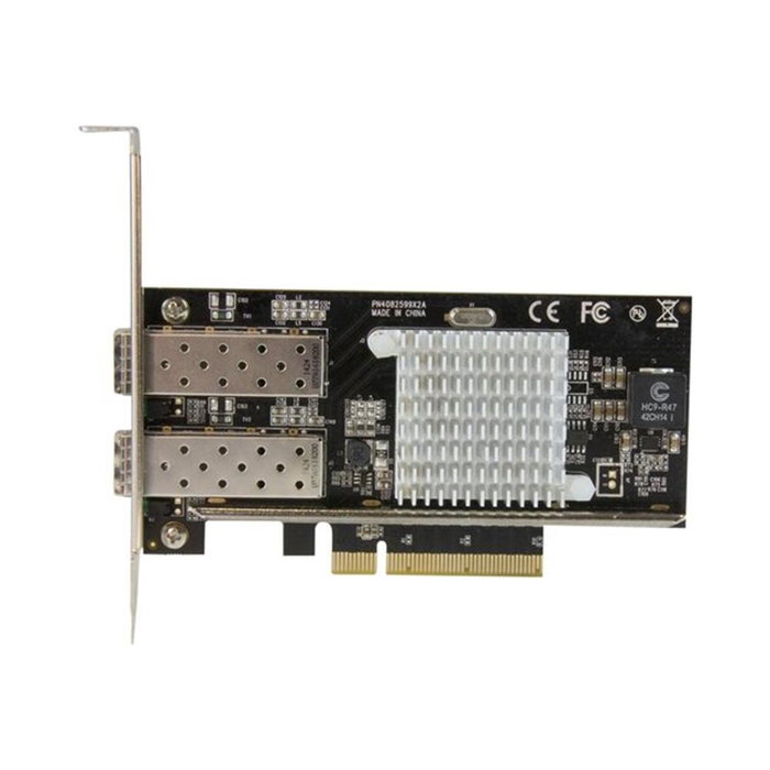 StarTech.com Tarjeta de Red de Fibra PCI Express con 2 Puertos SFP+ Abiertos, 10Gbps StarTech.com Tarjeta de Red de Fibra PCI Express con 2 Puertos SFP+ Abiertos, 10Gbps