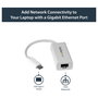 StarTech.com Adaptador de red Gigabit Ethernet USB-C US1GC30W Blanco