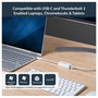 StarTech.com Adaptador de red Gigabit Ethernet USB-C US1GC30W Blanco