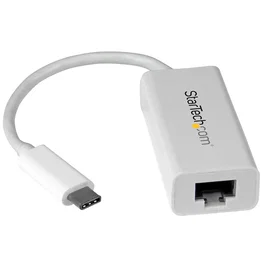 StarTech.com Adaptador de Red Ethernet Gigabit USB 3.0 a RJ45 - USB Tipo C a Ethernet - Negro