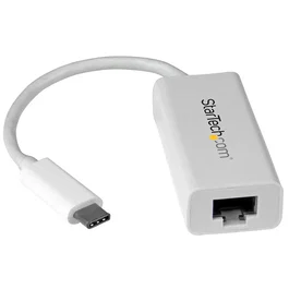 StarTech Adaptador de Red Gigabit USB-C a RJ45 Blanco US1GC30W