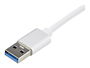StarTech Adaptador de Red USB 3.0 a Gigabit Ethernet RTL8153, RJ45, 1 Gbps, Plug & Play para Windows, macOS, Linux, Chrome OS, Plata
