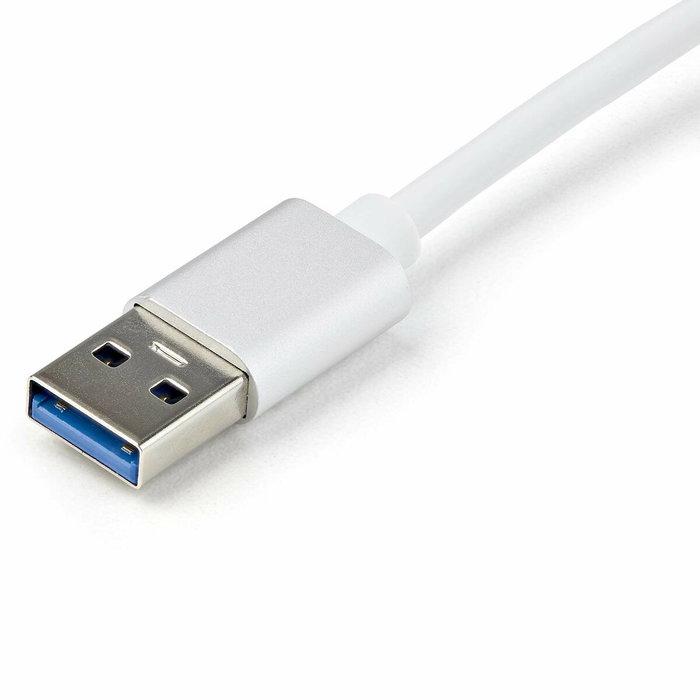 StarTech Adaptador de red USB 3.0 a Gigabit Ethernet RJ-45 Plata StarTech Adaptador de red USB 3.0 a Gigabit Ethernet RJ-45 Plata