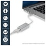StarTech Adaptador de red USB 3.0 a Gigabit Ethernet RJ-45 Plata