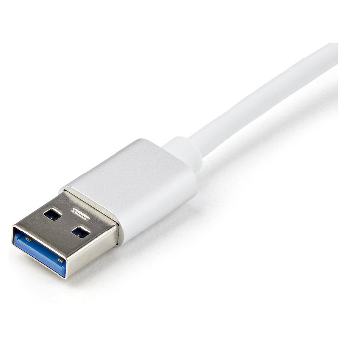 StarTech Adaptador de red USB 3.0 a Gigabit Ethernet RJ-45 Plata StarTech Adaptador de red USB 3.0 a Gigabit Ethernet RJ-45 Plata