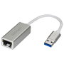 StarTech Adaptador de red USB 3.0 a Gigabit Ethernet RJ-45 Plata