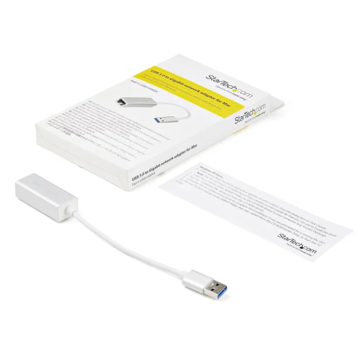 StarTech Adaptador de Red Gigabit USB 3.0 Plata