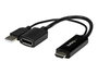 Adaptador DisplayPort a HDMI Startech HD2DP Negro 4K