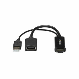 StarTech.com Conversor HDMI a DisplayPort 4K HD2DP Negro
