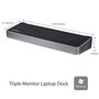 Startechcom Docking Station 13 En 1 Universal Triple Display para Portátil Windows macOS Chrome OS con HDMI DisplayPort USB 3.0
