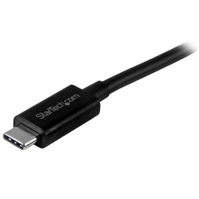 Cable USB C Startech USB31CC1M Negro 1 m Cable USB C Startech USB31CC1M Negro 1 m