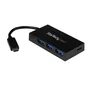 Startech HB30C3A1CFB Concentrador USB 3.2 Gen 1 con 4 Puertos (3x USB-A y 1x USB-C)