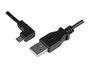 Cable USB a micro USB Startech USBAUB1MLA Negro 1 m