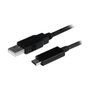 StarTech.com Cable de Carga y Sincronización USB-A a USB-C de 1m, Negro