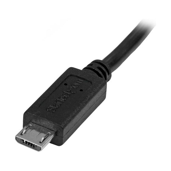 StarTech Cable de Extensión Micro-USB Macho a Hembra 0,5m Negro