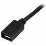 Cable Micro USB Startech USBUBEXT50CM Negro