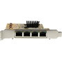 Startechcom Tarjeta de red ST20000SPEXI con 2 puertos RJ45 PCIe 10GbE