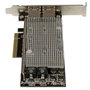 Startechcom Tarjeta de red ST20000SPEXI con 2 puertos RJ45 PCIe 10GbE