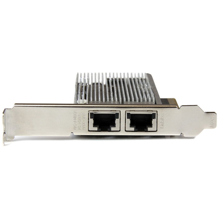Startechcom Tarjeta de red ST20000SPEXI con 2 puertos RJ45 PCIe 10GbE