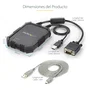 StarTech Consola KVM para Portátil NOTECONS02X Negro