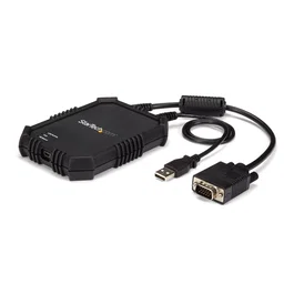 StarTech.com Consola KVM USB para Portátil a Servidor, Conversor de Video VGA a USB 2.0, Full HD 1920 x 1200 Pixeles, Compatible con Windows, Mac, Linux, Negro