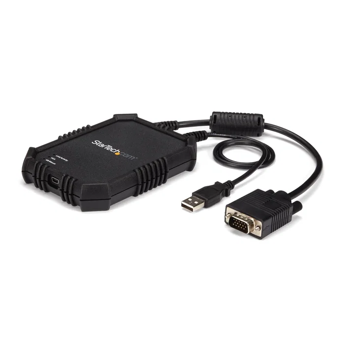 StarTech.com Consola KVM USB para Portátil a Servidor, Conversor de Video VGA a USB 2.0, Full HD 1920 x 1200 Pixeles, Compatible con Windows, Mac, Linux, Negro StarTech.com Consola KVM USB para Portátil a Servidor, Conversor de Video VGA a USB 2.0, Full HD 1920 x 1200 Pixeles, Compatible con Windows, Mac, Linux, Negro