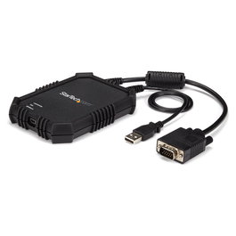 StarTech USB 2.0 KVM Konsole - Adapter móvil para portátil, transferencia de datos y video, solución Crash Cart