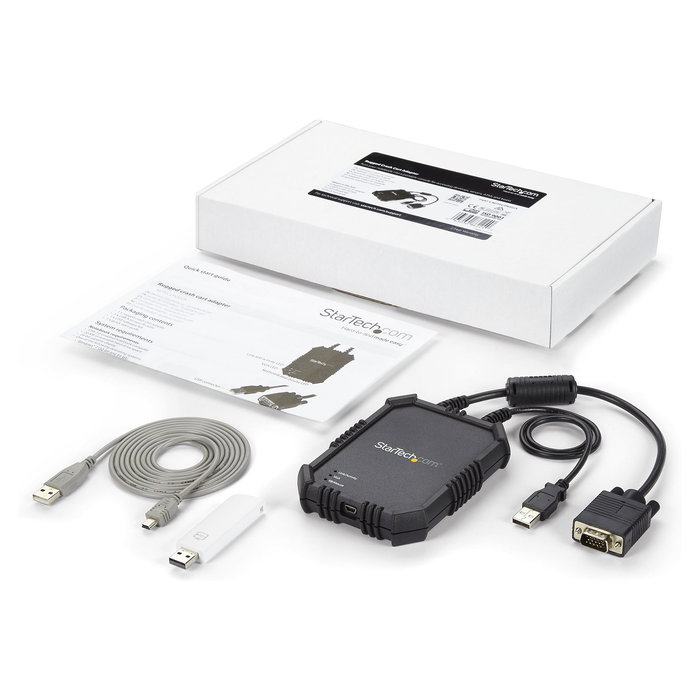StarTech Consola KVM USB 2.0 para Portátil a Servidor, Adaptador Crash Cart Móvil, VGA, 1920x1200 Full HD, Negro