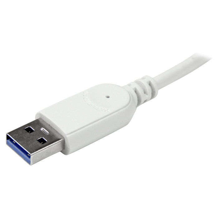 StarTech.com Concentrador USB 3.0 de 7 Puertos Blanco y Plata