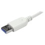 StarTech.com Concentrador USB 3.0 de 7 Puertos Blanco y Plata