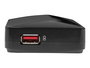 StarTech.com Hub USB 3.0 4 Puertos con Puerto de Carga Rápida 2.4A y Función Switch - Concentrador USB 3.0 de 4 Puertos para Compartir Periféricos
