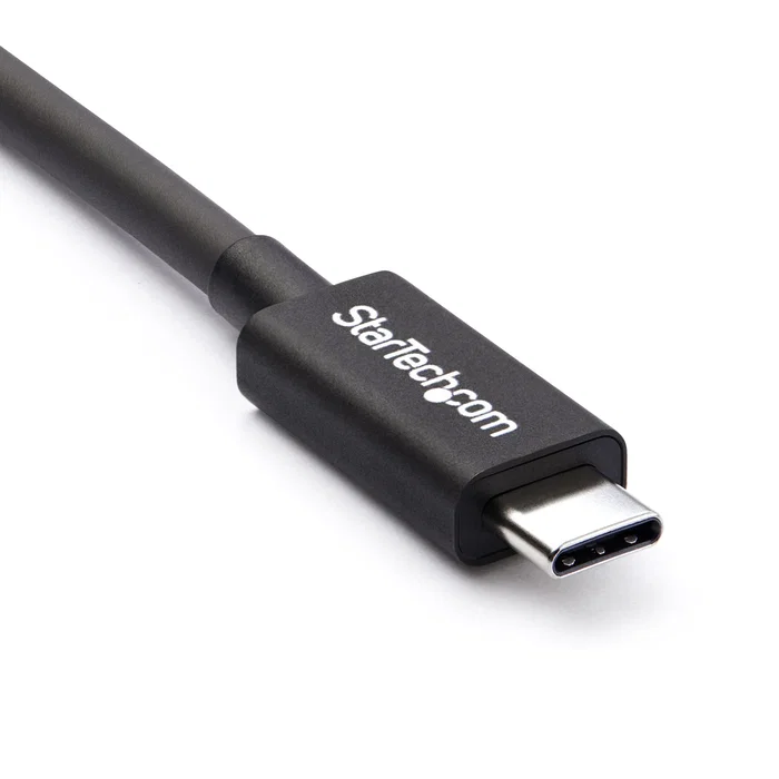 StarTech Cable Thunderbolt 3 USB-C de 2m, 20Gbps, Negro StarTech Cable Thunderbolt 3 USB-C de 2m, 20Gbps, Negro