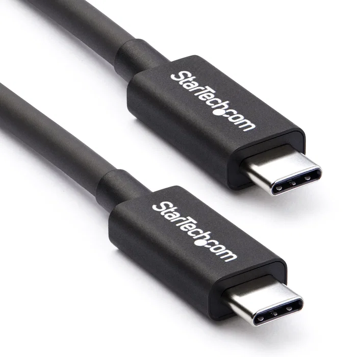 StarTech Cable Thunderbolt 3 USB-C de 2m, 20Gbps, Negro StarTech Cable Thunderbolt 3 USB-C de 2m, 20Gbps, Negro