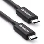 StarTech Cable Thunderbolt 3 USB-C de 2m, 20Gbps, Negro