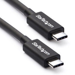 StarTech.com Cable Thunderbolt 3 USB-C TBLT3MM2M 2 m 20 Gbps 4K 60Hz Power Delivery 100 W