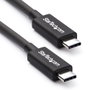 StarTech.com Cable Thunderbolt 3 USB-C TBLT3MM2M 2 m 20 Gbps 4K 60Hz Power Delivery 100 W