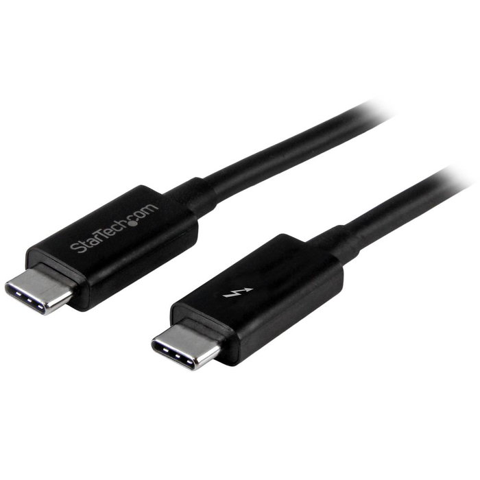 StarTech.com Cable Thunderbolt 3 Pasivo de 1m, USB-C, 20 Gbps, 4K, 100W Power Delivery StarTech.com Cable Thunderbolt 3 Pasivo de 1m, USB-C, 20 Gbps, 4K, 100W Power Delivery