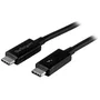 StarTech.com Cable Thunderbolt 3 de 1m, 20Gbps, Negro