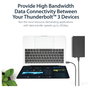 StarTech.com Cable Thunderbolt 3 de 1m, 20Gbps, Negro