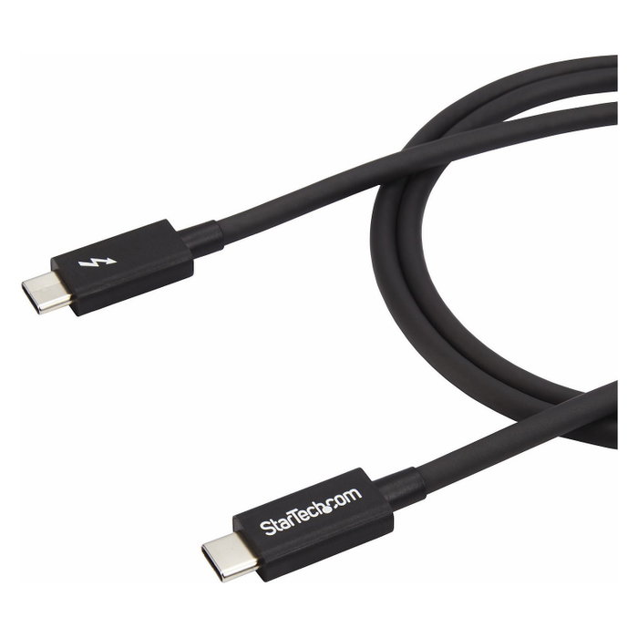 StarTech.com Cable Thunderbolt 3 de 1m, 20Gbps, Negro