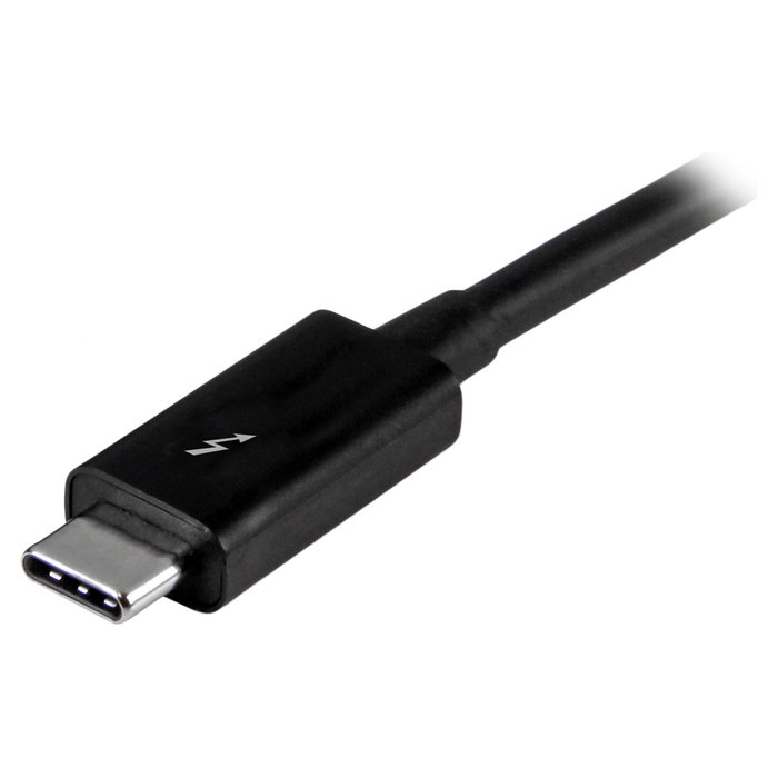 StarTech.com Cable Thunderbolt 3 de 1m, 20Gbps, Negro