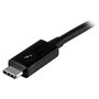 StarTech.com Cable Thunderbolt 3 de 1m, 20Gbps, Negro