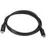 StarTech Cable Thunderbolt 3 de 1m, 20Gbps, USB-C, Negro