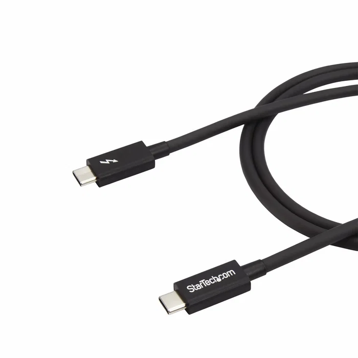 StarTech Cable Thunderbolt 3 de 1m, 20Gbps, USB-C, Negro StarTech Cable Thunderbolt 3 de 1m, 20Gbps, USB-C, Negro