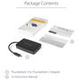 StarTech Adaptador Thunderbolt 3 a Thunderbolt 1/2 TBT3TBTADAP Negro