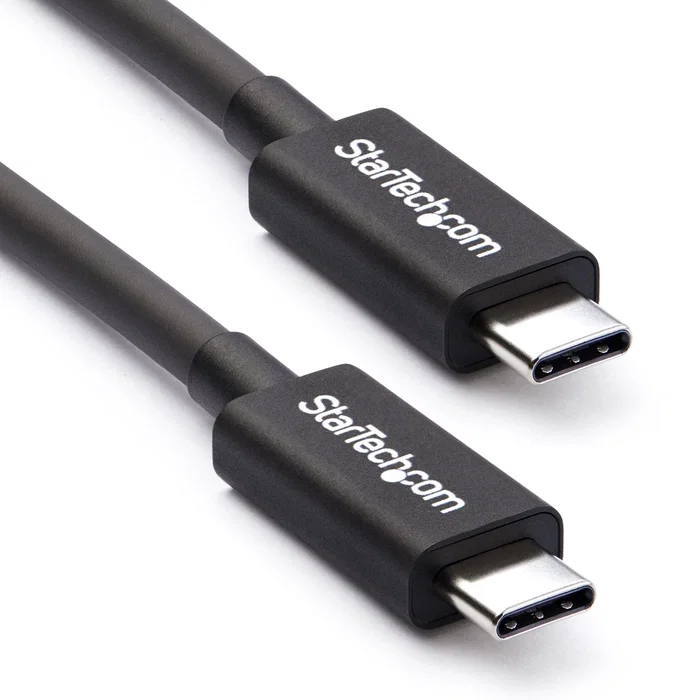 StarTech.com Cable Thunderbolt 3 Pasivo de 50cm 40Gbps Negro StarTech.com Cable Thunderbolt 3 Pasivo de 50cm 40Gbps Negro